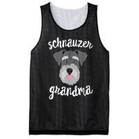 Schnauzer Grandma Pawma Dog Grandparents Grand Maw Mesh Reversible Basketball Jersey Tank