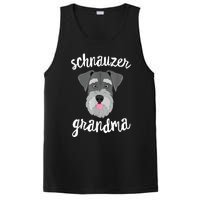 Schnauzer Grandma Pawma Dog Grandparents Grand Maw PosiCharge Competitor Tank