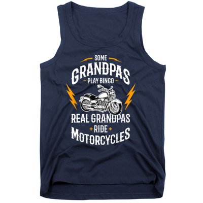 Some Grandpas Play Bingo Motorcycles Tank Top