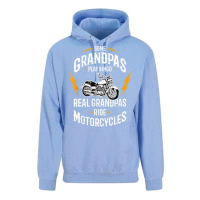 Some Grandpas Play Bingo Motorcycles Unisex Surf Hoodie