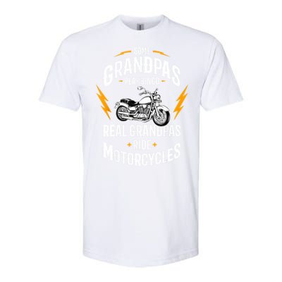 Some Grandpas Play Bingo Motorcycles Softstyle® CVC T-Shirt