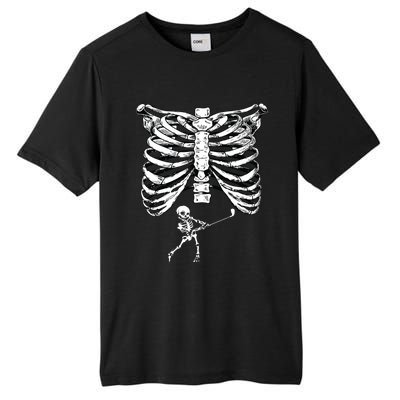 Skeleton Golf Pregnancy Halloween Golfing Golfer Tall Fusion ChromaSoft Performance T-Shirt