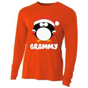 Santa Grammy Penguin Christmas Family Matching Costume Gift Cooling Performance Long Sleeve Crew