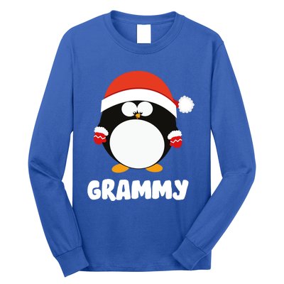 Santa Grammy Penguin Christmas Family Matching Costume Gift Long Sleeve Shirt