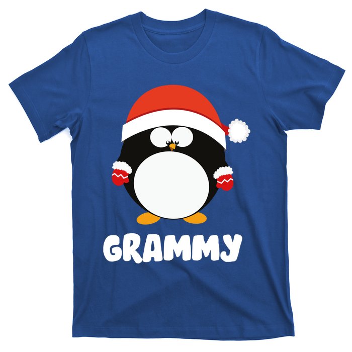 Santa Grammy Penguin Christmas Family Matching Costume Gift T-Shirt