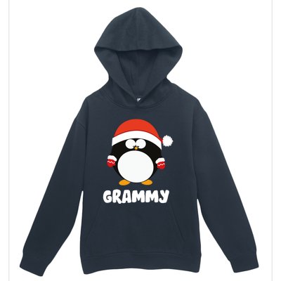 Santa Grammy Penguin Christmas Family Matching Costume Gift Urban Pullover Hoodie