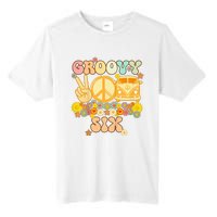 Six Groovy Party Decorations Hippie Groovy Flowers 6th Bday Tall Fusion ChromaSoft Performance T-Shirt