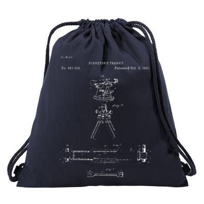 Surveying Gift Property Land Surveyor Tool Drawstring Bag