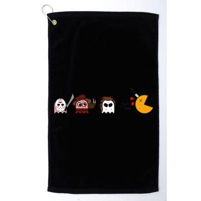 Spooky Gamer Parody Retro Halloween Horror Fun Platinum Collection Golf Towel