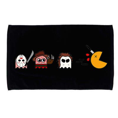 Spooky Gamer Parody Retro Halloween Horror Fun Microfiber Hand Towel