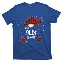 Silly Gnome Plaid Matching Family Christmas Pajamas Gift Great Gift T-Shirt