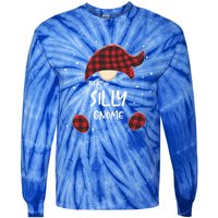 Silly Gnome Plaid Matching Family Christmas Pajamas Gift Great Gift Tie-Dye Long Sleeve Shirt