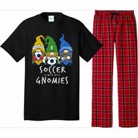 Soccer Gnomes Playing Soccer With My Gnomies Pajama Set