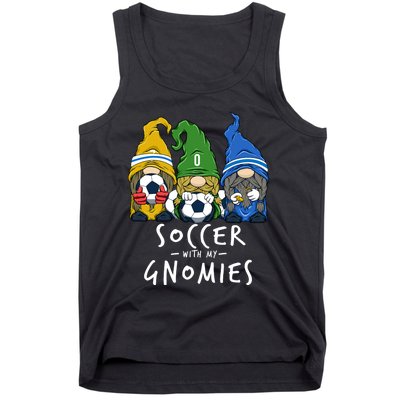 Soccer Gnomes Playing Soccer With My Gnomies Tank Top