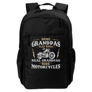 Some Grandpas Play Bingo Real Grandpas Ride Motorcycles Daily Commute Backpack