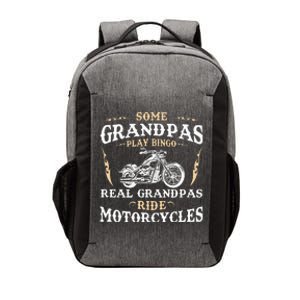 Some Grandpas Play Bingo Real Grandpas Ride Motorcycles Vector Backpack