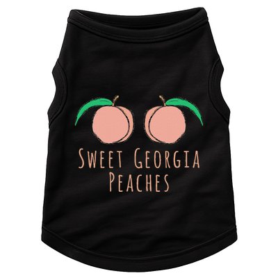 Sweet Georgia Peaches State Of Georgia Peach Doggie Tank