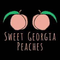 Sweet Georgia Peaches State Of Georgia Peach Zip Tote Bag