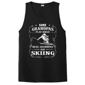 Some Grandpas Play Bingo Real Grandpas Go Skiing Meaningful Gift PosiCharge Competitor Tank