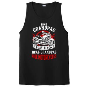 Some Grandpas Play Bingo Real Grandpas Ride Motorcycles Meaningful Gift PosiCharge Competitor Tank