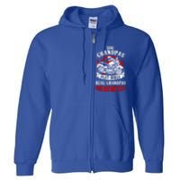 Some Grandpas Play Bingo Real Grandpas Ride Motorcycles Meaningful Gift Full Zip Hoodie