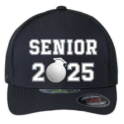 Senior Golf Player Class Of 2025 Senior High School Grad Senior Class Of 2025 Flexfit Unipanel Trucker Cap
