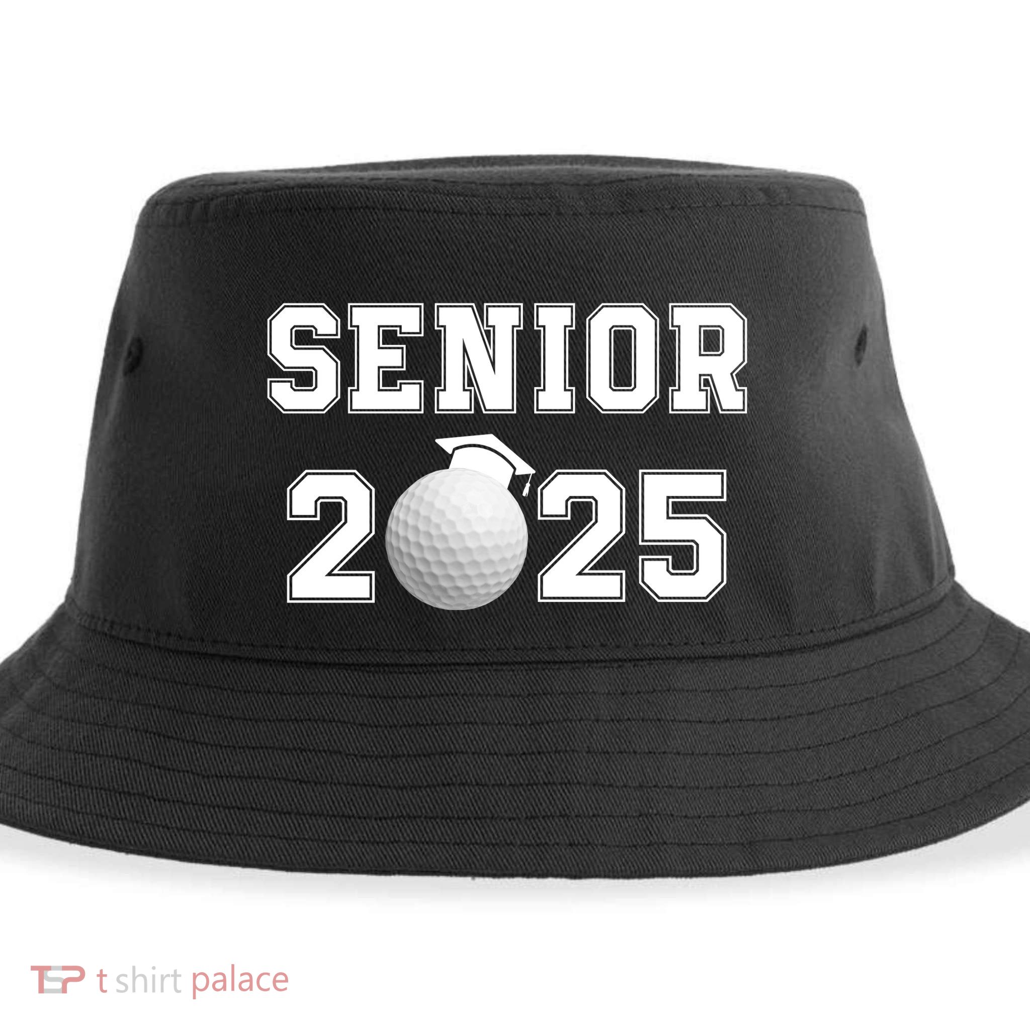 Senior Golf Player Class Of 2025 Senior High School Grad Senior Class Of 2025 Sustainable Bucket Hat