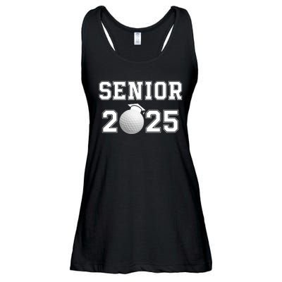 Senior Golf Player Class Of 2025 Senior High School Grad Senior Class Of 2025 Ladies Essential Flowy Tank