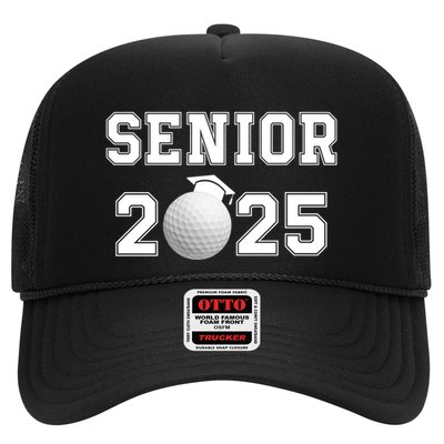 Senior Golf Player Class Of 2025 Senior High School Grad Senior Class Of 2025 Trucker Hat