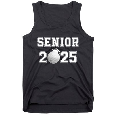 Senior Golf Player Class Of 2025 Senior High School Grad Senior Class Of 2025 Tank Top