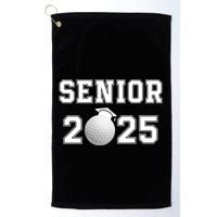 Senior Golf Player Class Of 2025 Senior High School Grad Senior Class Of 2025 Golf Towel