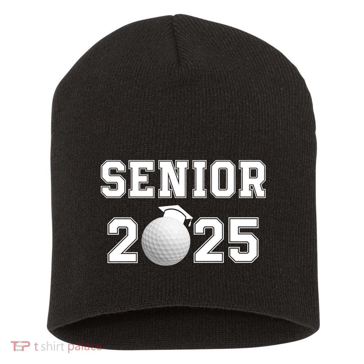 Senior Golf Player Class Of 2025 Senior High School Grad Senior Class Of 2025 Short Acrylic Beanie