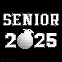 Senior Golf Player Class Of 2025 Senior High School Grad Senior Class Of 2025 Wool Snapback Cap