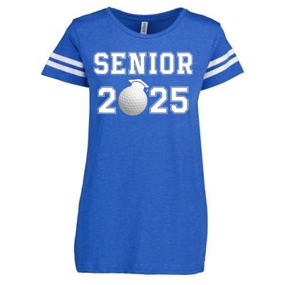 Senior Golf Player Class Of 2025 Senior High School Grad Senior Class Of 2025 Enza Ladies Jersey Football T-Shirt