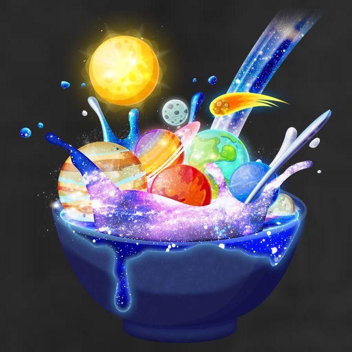 Space Galaxy Planets Cereal Bowl Cool Comfort Performance Bucket Hat