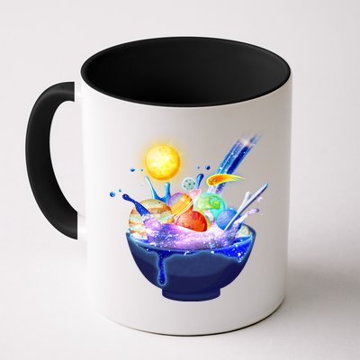 Space Galaxy Planets Cereal Bowl Mug