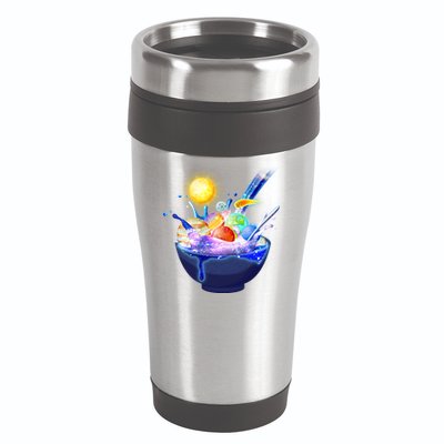 Space Galaxy Planets Cereal Bowl 16oz Travel Tumbler