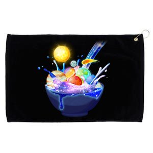 Space Galaxy Planets Cereal Bowl Grommeted Golf Towel