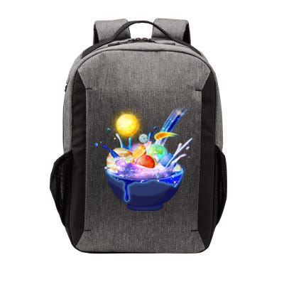 Space Galaxy Planets Cereal Bowl Vector Backpack