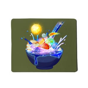 Space Galaxy Planets Cereal Bowl Mousepad