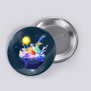 Space Galaxy Planets Cereal Bowl Button