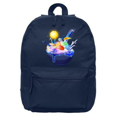 Space Galaxy Planets Cereal Bowl 16 in Basic Backpack