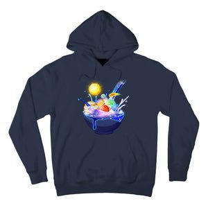 Space Galaxy Planets Cereal Bowl Tall Hoodie