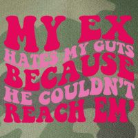 Sarcasm Groovy Quotes My Ex Hates My Guts Because He Couldn't Reach Em Legacy Tie Dye Trucker Hat