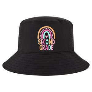 Second Grade Rainbow Girl Boy Teacher Cute 2nd Grade Squad Cool Comfort Performance Bucket Hat