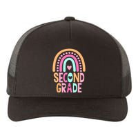 Second Grade Rainbow Girl Boy Teacher Cute 2nd Grade Squad Yupoong Adult 5-Panel Trucker Hat