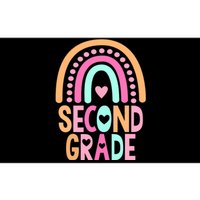 Second Grade Rainbow Girl Boy Teacher Cute 2nd Grade Squad Bumper Sticker