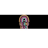 Second Grade Rainbow Girl Boy Teacher Cute 2nd Grade Squad Bumper Sticker