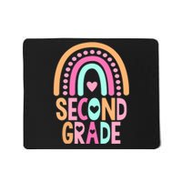 Second Grade Rainbow Girl Boy Teacher Cute 2nd Grade Squad Mousepad