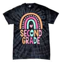 Second Grade Rainbow Girl Boy Teacher Cute 2nd Grade Squad Tie-Dye T-Shirt